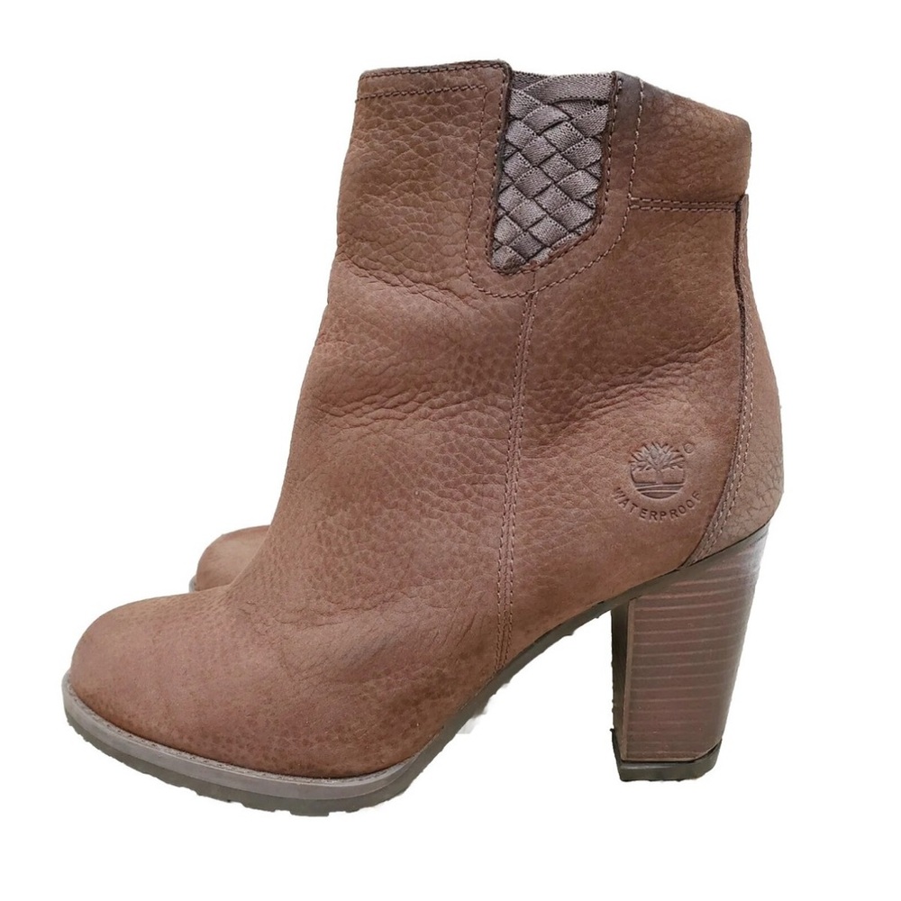 Timberland Women's Tan Heeled Boots